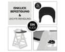 Hauck Hochstuhl Alpha Plus Black Set mit Click Tray Bild 4