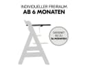 Hauck Hochstuhl Alpha Plus Black Set mit Click Tray Bild 5