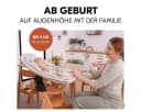 Hauck Hochstuhl Alpha Plus White Newborn Set Eco - Grau Bild 5