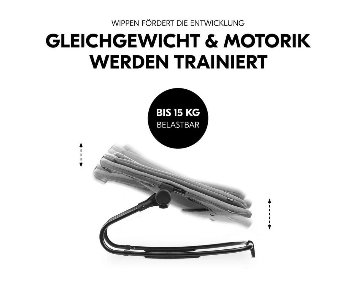 Hauck Hochstuhl Alpha Plus Grey Newborn Set mit Neugeborenenaufsatz - Bild 5