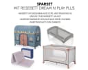 Hauck Baby-Reisebett Dream N Play Plus - Dusty Cork Bild 1