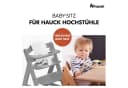Hauck Hochstuhl Alpha Plus Grey Massivholz mitverstellbar Bild 3