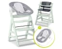 Hauck Hochstuhl Alpha Plus Mint - Newborn Set mit Aufsatz Bild 2