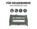Hauck Baby-Reisebett Play N Relax Center Set Dark Green mit Matratze Bild 3