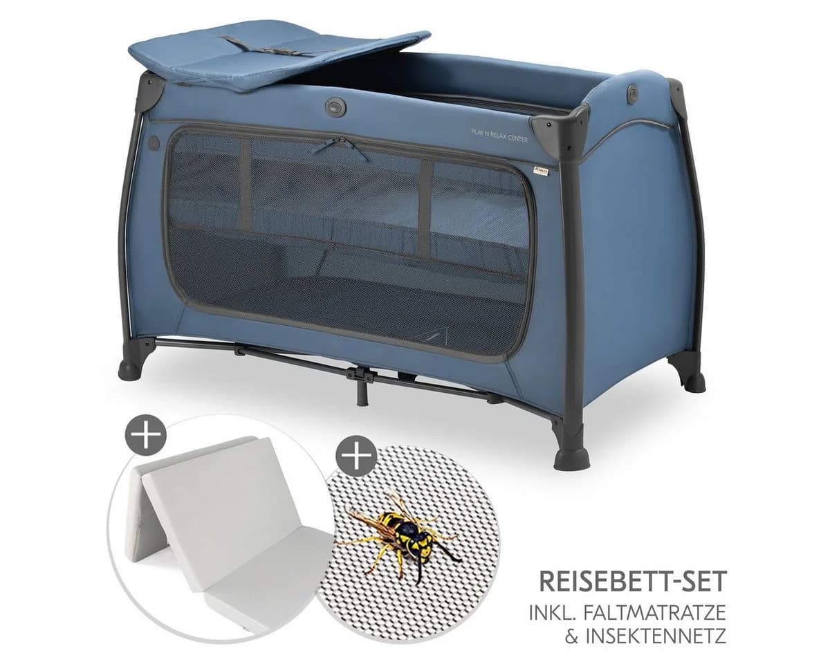 Hauck Baby-Reisebett Play N Relax Center Set Dark Blue - Bild 2