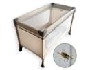 Zamboo Baby-Reisebett Universal - Grau Insektenschutz Mückennetz Bild 2