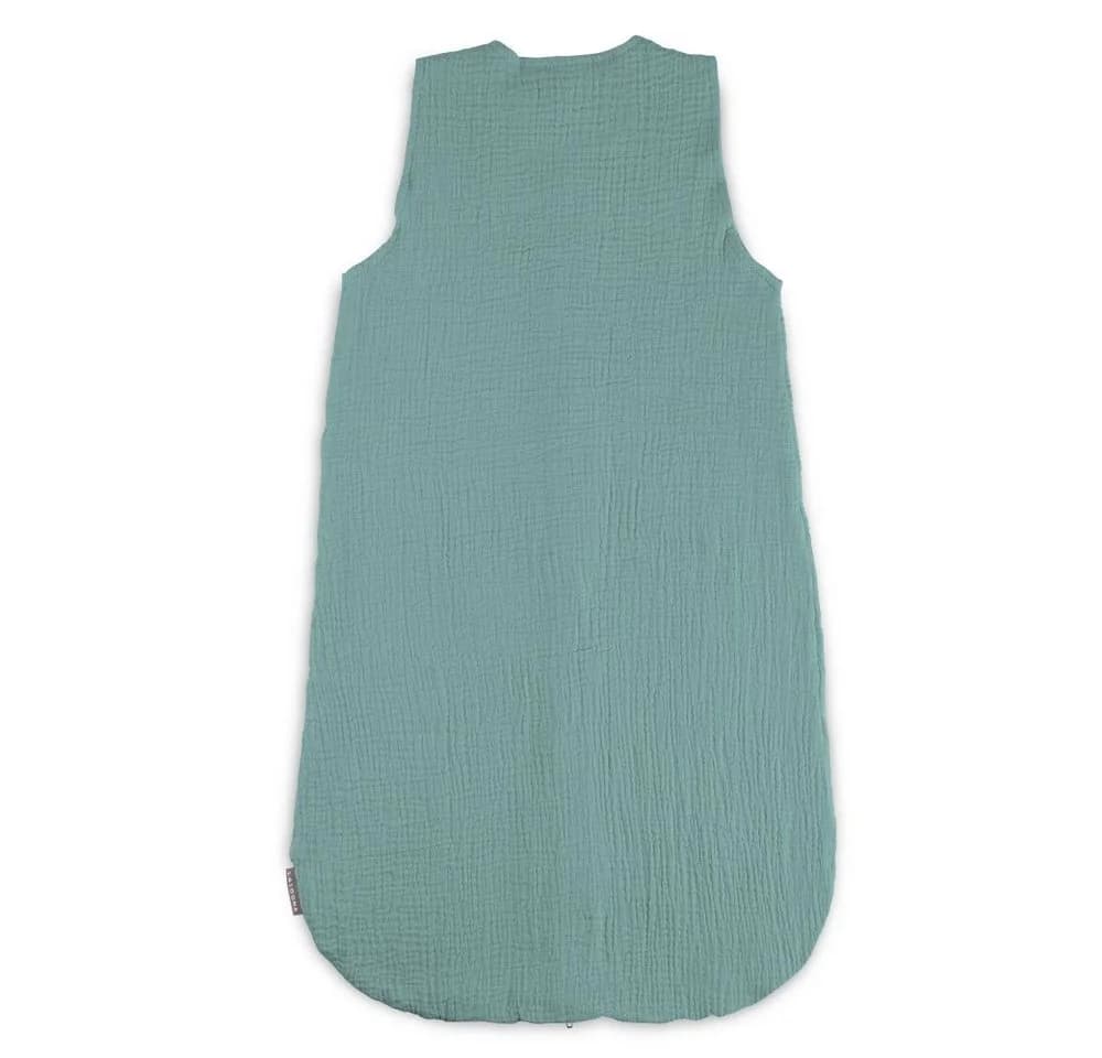 LaLoona Schlafsack Mint, Baby Mull Sommerschlafsack ohne Ärmel 100% Baumwolle