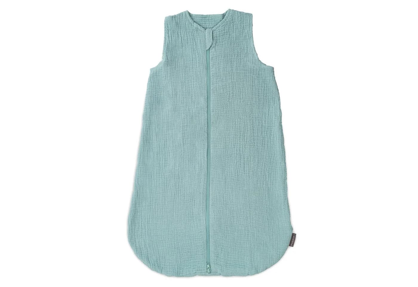LaLoona Schlafsack Mint, Baby Mull Sommerschlafsack ohne Ärmel 100% Baumwolle - Bild 2