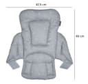 LaLoona Hochstuhlauflage Grau Sitzverkleinerer für Hochstuhl Hauck Alpha und Beta Bild 4