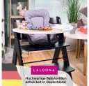 LaLoona Hochstuhlauflage Grau Sitzverkleinerer für Hochstuhl Hauck Alpha und Beta Bild 5