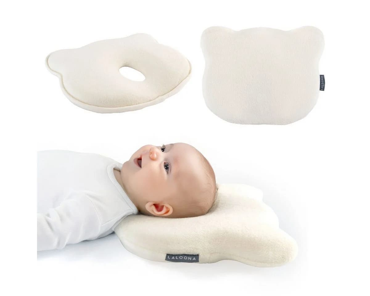 LaLoona Babykissen Beige gegen Kopfverformung - Bild 2