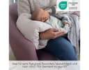 LaLoona Stillkissen Giraffen Taupe - Mini Reisestillkissen & Stillhilfe Bild 3