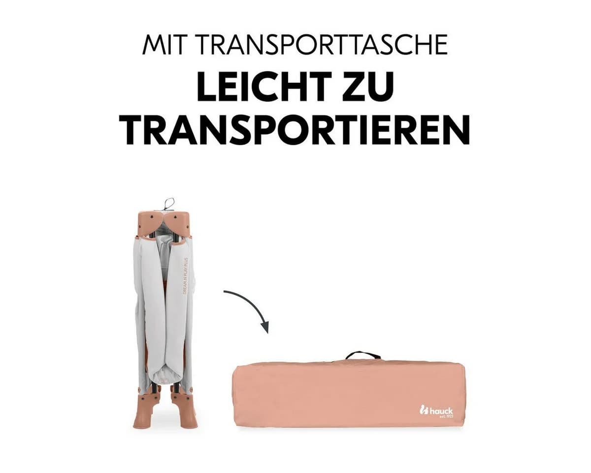 Hauck Baby-Reisebett Dream N Play Plus mit Matratze & Insektenschutz - Bild 5