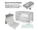 Hauck Baby-Reisebett Dream N Play Plus mit Matratze & Insektenschutz Bild 1