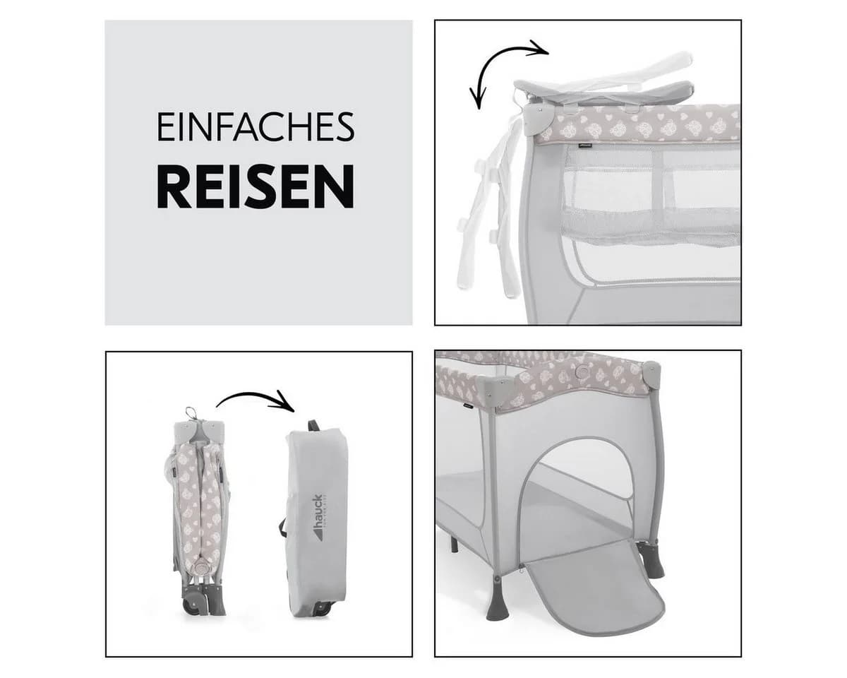 Hauck Sleep N Play Center Set mit Matratze & Wickelauflage - Bild 4