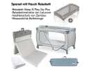 Hauck Sleep N Play Go Plus Reisebett Set Dusty Blue Bild 1
