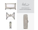 Hauck Baby-Reisebett Dream N Play Beige mit Matratze & Insektenschutz Bild 5
