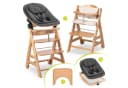 Hauck Hochstuhl Beta Plus Newborn Set Eco Natural mit Neugeborenensufsatz Bild 2