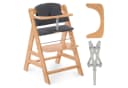 Hauck Hochstuhl Alpha Plus Mitwachsender Holz Kinderhochstuhl Beige Bild 2