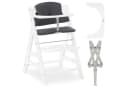 Hauck Hochstuhl Alpha Plus Mitwachsender Holz Kinderhochstuhl Beige/Weiß Bild 2
