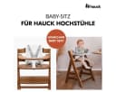 Hauck Hochstuhl Alpha Plus Set Walnut mitwachsend Bild 4
