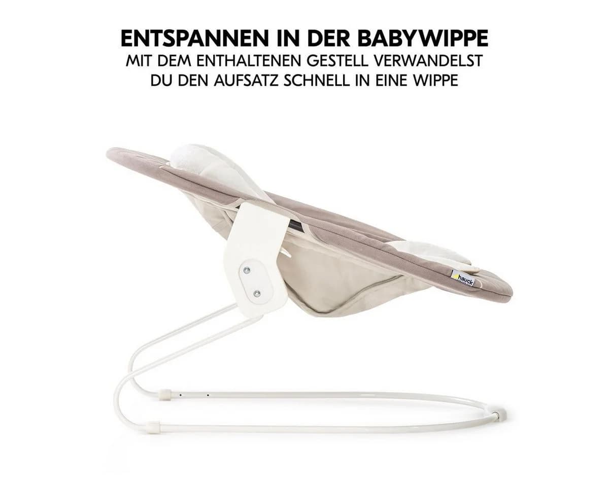 Hauck Hochstuhl Alpha Plus Newborn Set Buche Braun - Bild 5