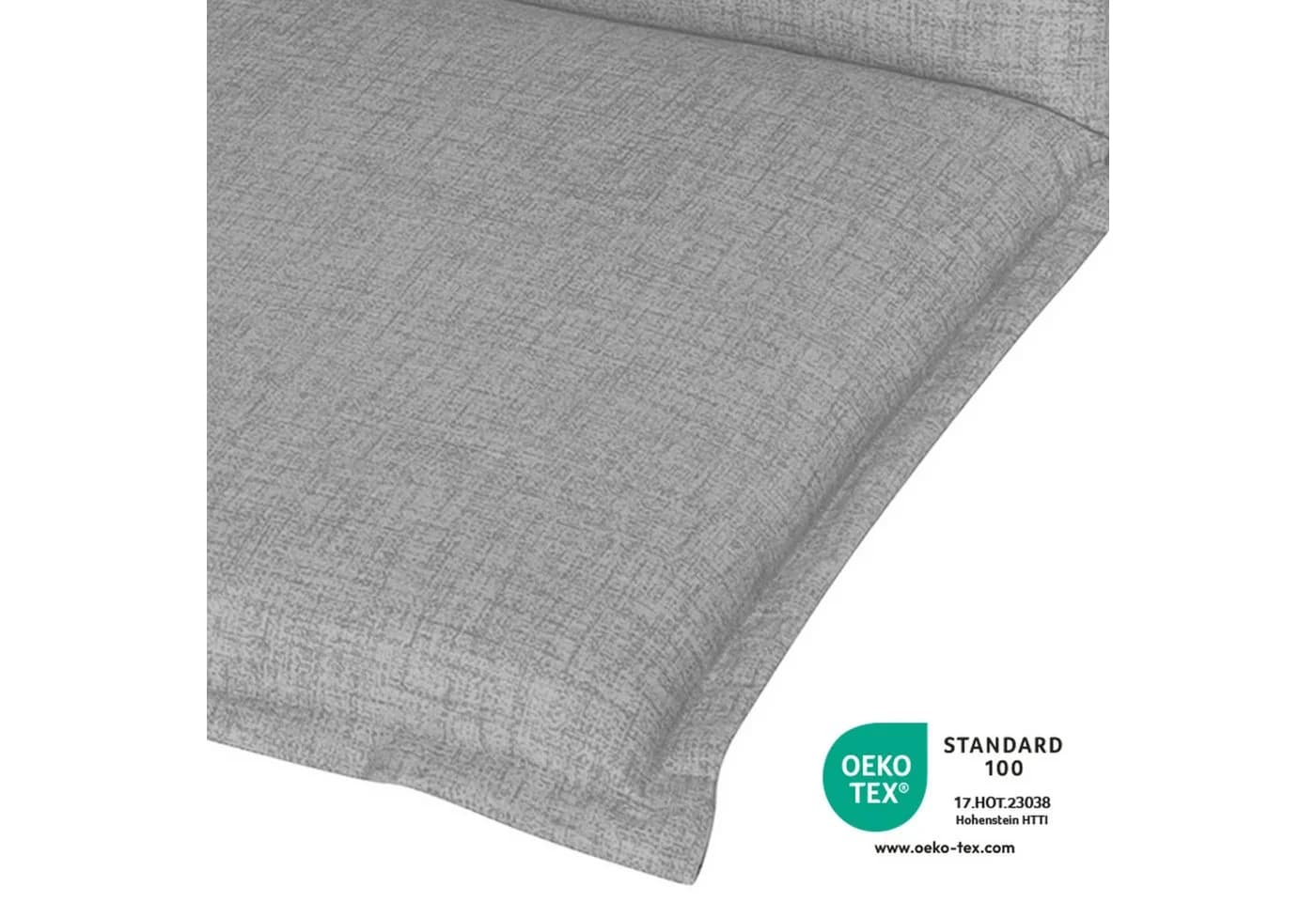RelaxXL Polsterauflage Florence Grau UV-Schutz Wasserabweisend - Bild 5