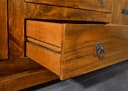 Massivmoebel24 Highboard OXFORD Akazie massiv honigbraun lackiert Bild 4