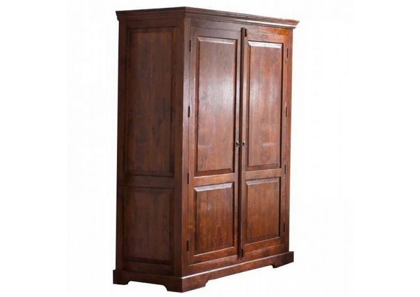Massivmoebel24 Kleiderschrank OXFORD Akazie Nougat lackiert - Bild 2
