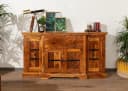 Massivmoebel24 Sideboard OXFORD Akazie honigbraun 160cm Bild 3