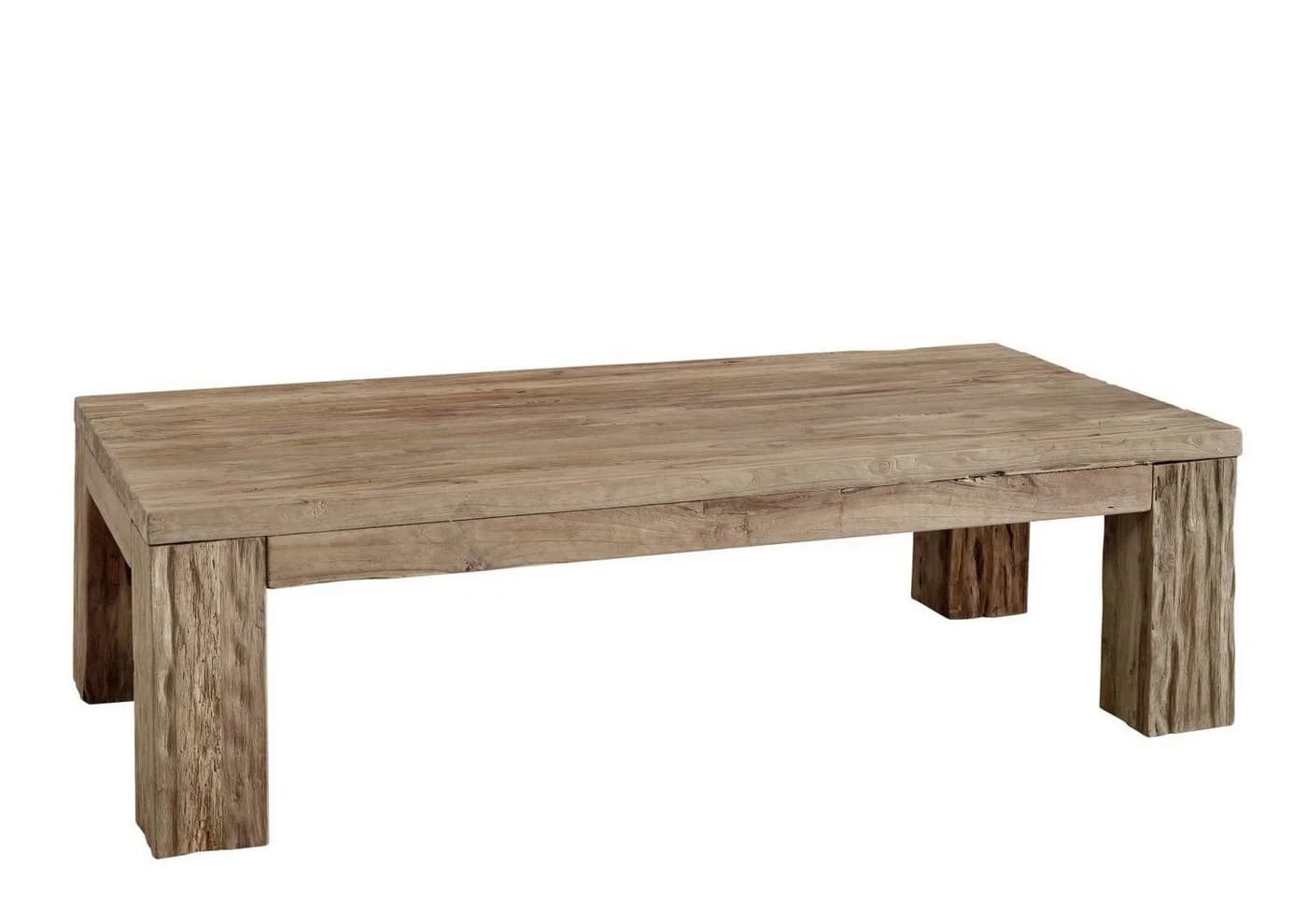 Massivmoebel24 Couchtisch BASSANO Teak Massivholz - Bild 2
