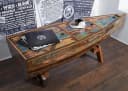 Massivmoebel24 Couchtisch NATURE OF SPIRIT Altholz Schiff-Form Bunt Bild 1