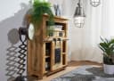 Massivmoebel24 Kommode RAILWAY Mango Massivholz Beige Industrial Bild 4