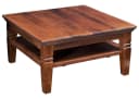 Massivmoebel24 Couchtisch Akazie Nougat Lackiert OXFORD Bild 5