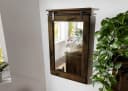 Massivmoebel24 Spiegel Mango 60x8x100 Braun Lackiert Industrial Bild 1