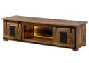 Massivmoebel24 TV-Board RAILWAY LUX Massivholz Mango Altholz Industrial Style Bild 2