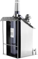 BRUBAKER Weinflaschenhalter Haus mit Dachdecker Flaschenhalter Metall Bild 4