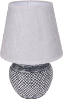 BRUBAKER Tischleuchte Nachttischlampe Grau, Keramikfuß - moderne Tischlampe, Antik - Orientalisch Bild 3