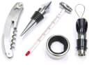 BRUBAKER Sommelier-Set 6-tlg. mit Weinkiste Edelstahl Braun Bild 4