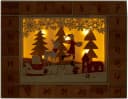 BRUBAKER Adventskalender aus Holz mit LED-Beleuchtung Bild 5