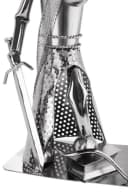 BRUBAKER Weinflaschenhalter Justitia mit Schlange Metall Bild 5