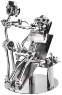 BRUBAKER Dekofigur Metallskulptur Schraubenmännchen Zahnarzt Bild 2