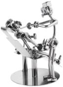 BRUBAKER Dekofigur Metallskulptur Schraubenmännchen Zahnarzt Bild 3
