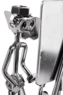 BRUBAKER Dekofigur Schraubenmännchen Lehrer Metall Skulptur mit Halter Bild 4
