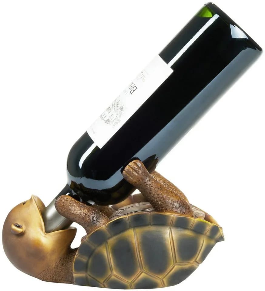 BRUBAKER Weinflaschenhalter Durstige Schildkröte - Bild 2