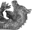 BRUBAKER Weinflaschenhalter Durstiger Drache Silber Bild 1