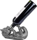 BRUBAKER Weinflaschenhalter Durstiger Drache Silber Bild 2