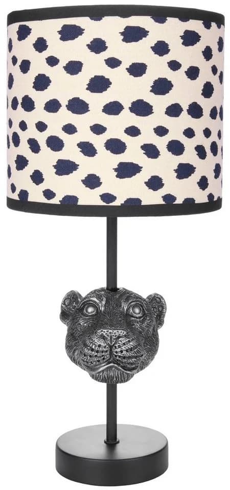 BRUBAKER Nachttischlampe Leopard Tischleuchte Polyresin - Bild 2