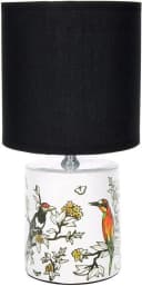 BRUBAKER Nachttischlampe Tischlampe Vogel Design Asiatisch Bild 2
