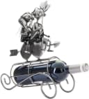 BRUBAKER Weinflaschenhalter Liebespaar Metall Dekoration Bild 5
